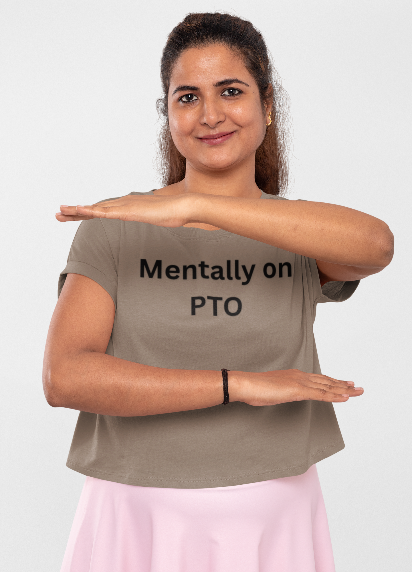 Physically present. Mentally checked out. This tee is for the ones counting down to vacation mode.