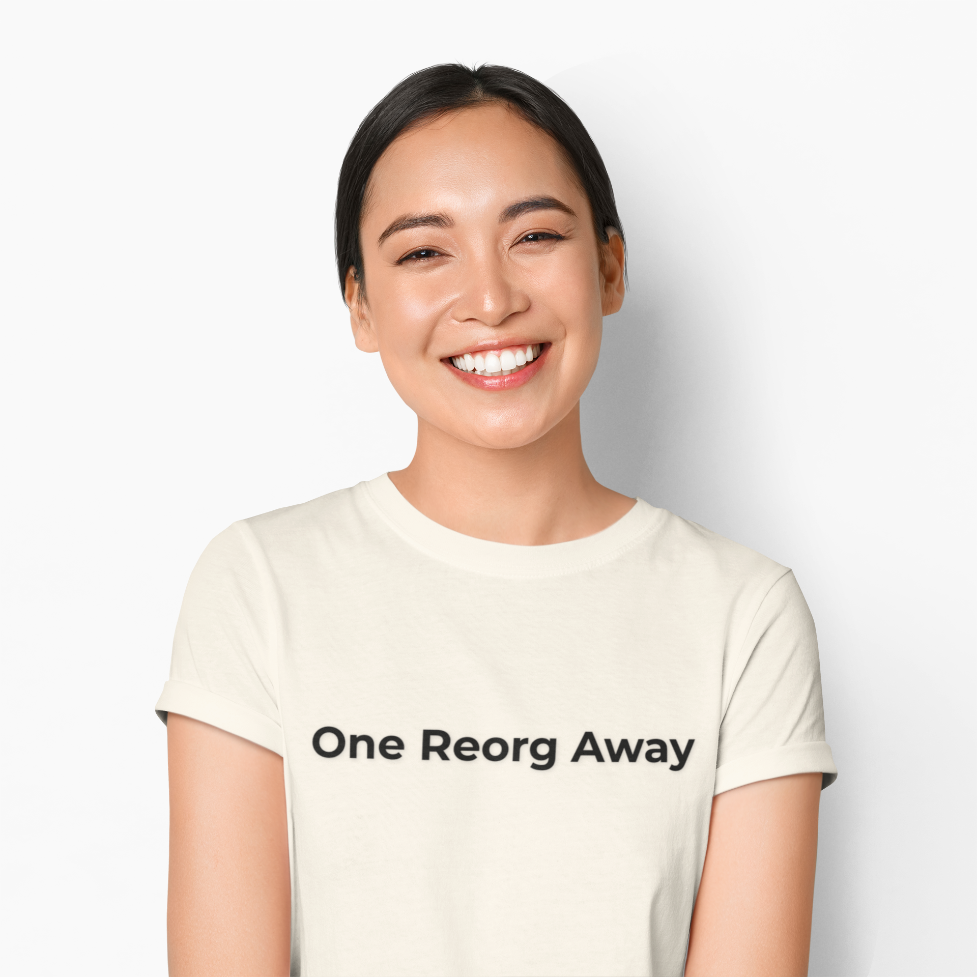 For anyone living sprint to sprint in corporate chaos. This tee captures the reality of modern work life, where stability feels temporary and you’re always just one reorg away from a new org chart.